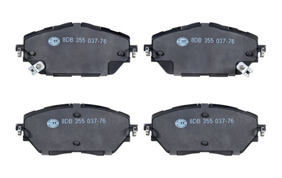 BRAKE PAD SET, DISC BRAKE 8DB 8DB 355 037-761 Hella, Image 3