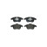 BRAKE PAD SET, DISC BRAKE 8DB 8DB 355 037-781 Hella