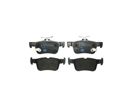 BRAKE PAD SET, DISC BRAKE 8DB 8DB 355 037-791 Hella