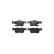 BRAKE PAD SET, DISC BRAKE 8DB 8DB 355 037-791 Hella