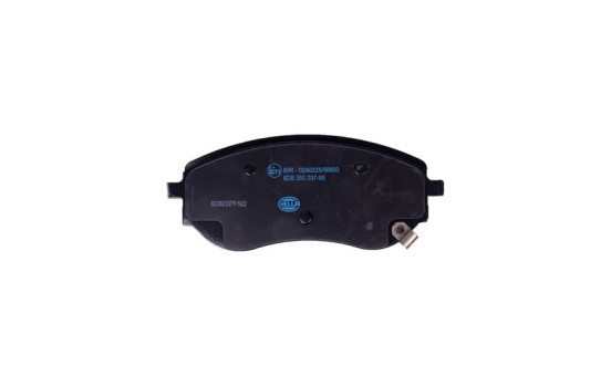BRAKE PAD SET, DISC BRAKE 8DB 8DB 355 037-901 Hella, Image 2