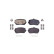 BRAKE PAD SET, DISC BRAKE 8DB 8DB 355 039-211 Hella