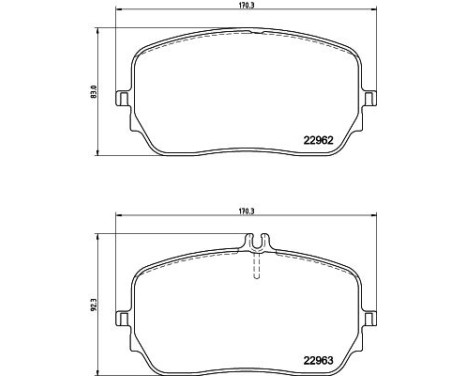 BRAKE PAD SET, DISC BRAKE 8DB 8DB 355 039-211 Hella, Image 4