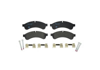 BRAKE PAD SET, DISC BRAKE 8DB 8DB 355 039-251 Hella