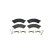 BRAKE PAD SET, DISC BRAKE 8DB 8DB 355 039-251 Hella