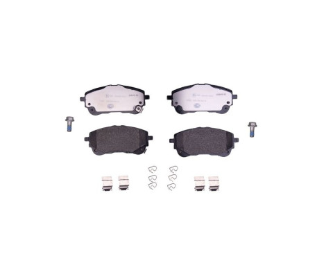 BRAKE PAD SET, DISC BRAKE 8DB 8DB 355 040-191 Hella