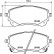 BRAKE PAD SET, DISC BRAKE 8DB 8DB 355 040-191 Hella, Thumbnail 4