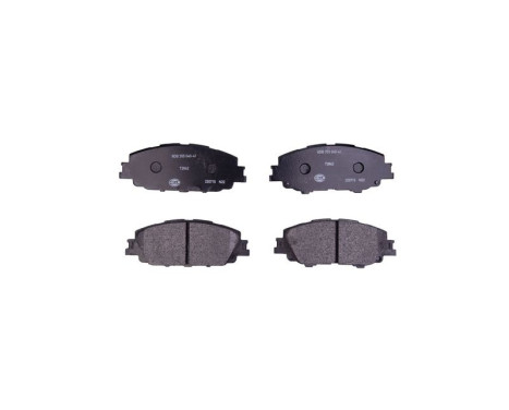 BRAKE PAD SET, DISC BRAKE 8DB 8DB 355 040-411 Hella