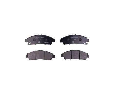 BRAKE PAD SET, DISC BRAKE 8DB 8DB 355 040-431 Hella