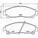 BRAKE PAD SET, DISC BRAKE 8DB 8DB 355 040-431 Hella, Thumbnail 4