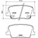 BRAKE PAD SET, DISC BRAKE 8DB 8DB 355 040-511 Hella, Thumbnail 4