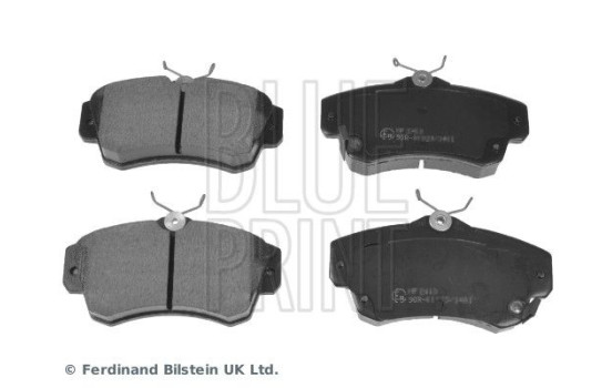 Brake Pad Set, disc brake ADA104201 Blue Print, Image 2