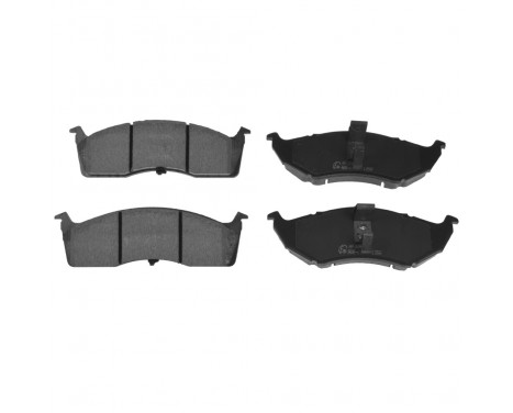 Brake Pad Set, disc brake ADA104202 Blue Print