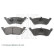 Brake Pad Set, disc brake ADA104203 Blue Print, Thumbnail 2