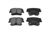 Brake Pad Set, disc brake ADA104205 Blue Print