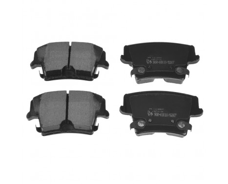 Brake Pad Set, disc brake ADA104205 Blue Print