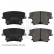 Brake Pad Set, disc brake ADA104205 Blue Print, Thumbnail 2