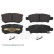 Brake Pad Set, disc brake ADA104209 Blue Print, Thumbnail 2