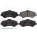 Brake Pad Set, disc brake ADA104213 Blue Print, Thumbnail 2