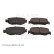 Brake Pad Set, disc brake ADA104214 Blue Print, Thumbnail 2