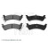 Brake Pad Set, disc brake ADA104215 Blue Print, Thumbnail 2