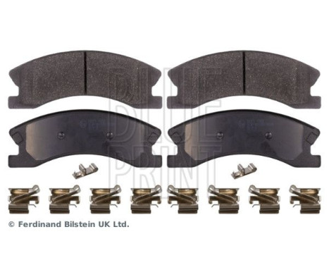 Brake Pad Set, disc brake ADA104217 Blue Print, Image 2