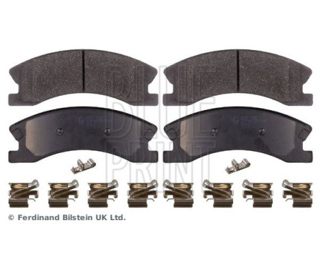 Brake Pad Set, disc brake ADA104217 Blue Print, Image 2