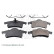 Brake Pad Set, disc brake ADA104218 Blue Print, Thumbnail 2