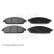 Brake Pad Set, disc brake ADA104219 Blue Print, Thumbnail 2