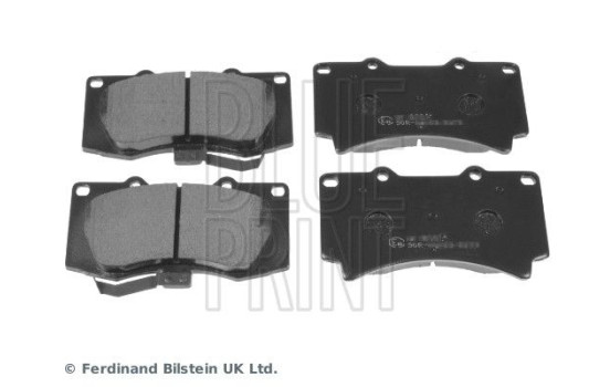 Brake Pad Set, disc brake ADA104221 Blue Print, Image 2