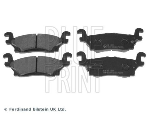 Brake Pad Set, disc brake ADA104222 Blue Print, Image 2