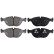 Brake Pad Set, disc brake ADA104231 Blue Print