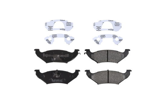 Brake Pad Set, disc brake ADA104235 Blue Print