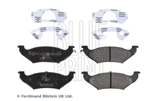 Brake Pad Set, disc brake ADA104235 Blue Print, Image 3