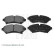 Brake Pad Set, disc brake ADA104243 Blue Print, Thumbnail 2