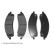 Brake Pad Set, disc brake ADA104244 Blue Print, Thumbnail 2