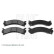 Brake Pad Set, disc brake ADA104246 Blue Print, Thumbnail 2