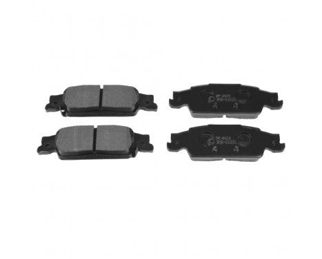 Brake Pad Set, disc brake ADA104250 Blue Print