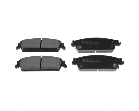 Brake Pad Set, disc brake ADA104251 Blue Print