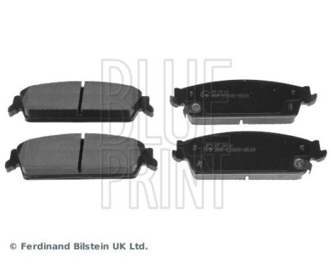 Brake Pad Set, disc brake ADA104251 Blue Print, Image 2