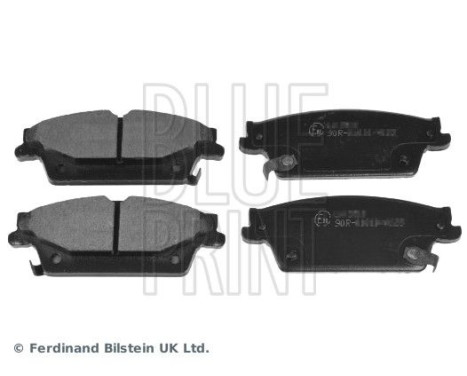 Brake Pad Set, disc brake ADA104252 Blue Print, Image 2