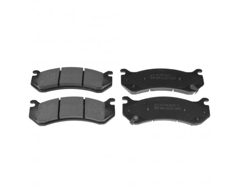 Brake Pad Set, disc brake ADA104254 Blue Print
