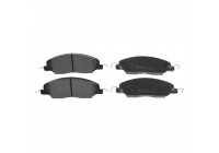 Brake Pad Set, disc brake ADA104256 Blue Print