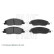 Brake Pad Set, disc brake ADA104256 Blue Print, Thumbnail 2