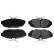 Brake Pad Set, disc brake ADA104257 Blue Print