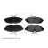 Brake Pad Set, disc brake ADA104257 Blue Print, Thumbnail 2