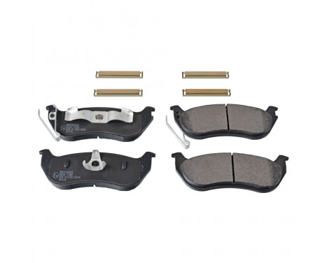 Brake Pad Set, disc brake ADA104260 Blue Print