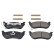 Brake Pad Set, disc brake ADA104260 Blue Print