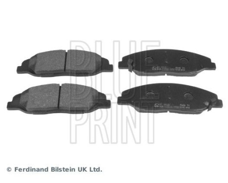 Brake Pad Set, disc brake ADA104261 Blue Print, Image 2