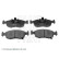 Brake Pad Set, disc brake ADA104266 Blue Print, Thumbnail 2